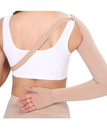 Tinsay Post Mastectomy Compression Sleeve 3040 mmHg X-Large - Support for Edema, Swelling, Lymphedema - Right Hand - Pack of 1 - Buy Online on GoSupps.com