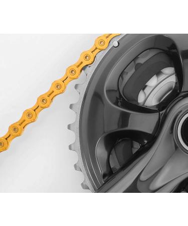 KMC X11sl Ti-Ni Gold Chain - Premium Single Speed Cycling Accessory - Buy Online on GoSupps.com