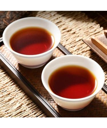 Meilleure note Yunnan Vieux Pu-Erh Th Cuit G teau Grand Arbre Th Noir Pu'er Dor 357g - Buy Online on GoSupps.com
