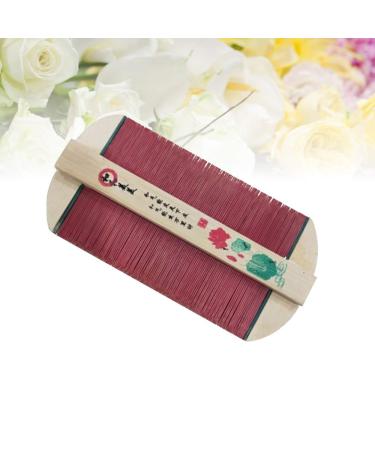 Exceart Wooden Head Lice Comb - Double Sided Bamboo Teeth - Head Massage Comb for Women, Girls, Kids - 2Pcs - Buy Online on GoSupps.com
