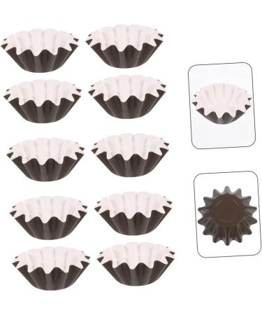 Garneck 150-Piece Waxed Waxliner Set for Wax Melting Burner - Black-Coated Paper Perfect for Heating & Lighting - 8.5x8.5x3cm - Buy Online on GoSupps.com