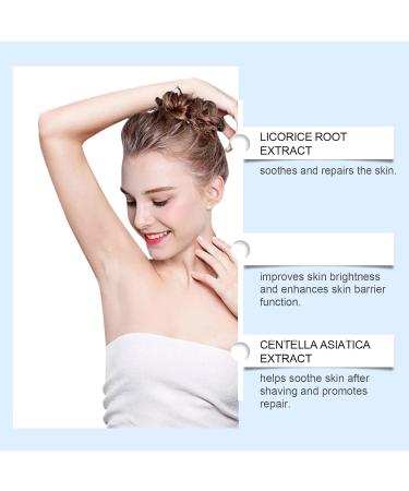 Smoothing Solution Ingrown Hair Treatment Lot de 2 s rums apr s-rasage pour aisselles soin apaisant pour les zones intimes aisselles et peaux sensibles - Buy Online on GoSupps.com