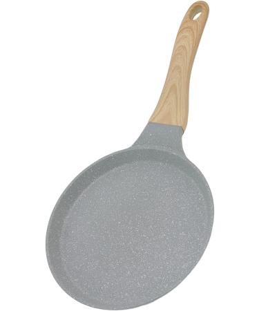 Verdant Touch Breakfast Frying Pan Nonstick Frying Pan Green Aluminum Alloy Glossy Breakfast Frying Pan with Ergonomic Handle for Kitchen 20cm/7.9in - Buy Online on GoSupps.com