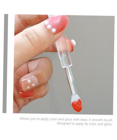 6pcs Silicone Lip Wands - Portable Lip Scrubber & Makeup Applicator Brushes for Lipstick & Eyeshadow - Buy Online on GoSupps.com