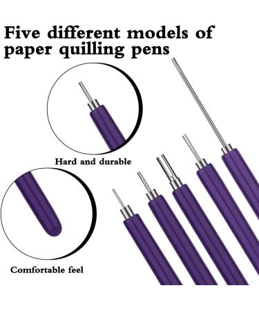 LOKUNN Paper Quilling Tools Kit with Slotted Tool, Ruler, Awl, and Tweezer - DIY Art Supplies for Gift Card Making - Buy Online on GoSupps.com