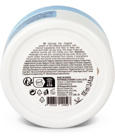 Natura Siberica Lab Biome Hydration Make-Up Removing Face Cleansing Balm 100 ml - Buy Online on GoSupps.com