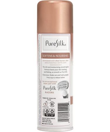Pure Silk Vanilla Shea Butter Spa Therapy Shave Cream for Women 7.25 oz (Pack of 6) - Buy Online on GoSupps.com