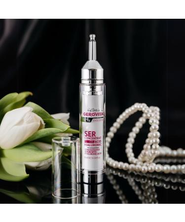 Buy GEROVITAL EVOLUTION Hyaluronic Acid Serum - Anti-Aging Moisturizer Improves Skin Elasticity & Firmness - 10 ml - International Shipping - Buy Online on GoSupps.com