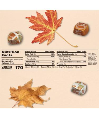 DOVE PROMISES White Chocolate Pumpkin PieÂ Chocolate Candy Â 7.94oz - Buy Online on GoSupps.com