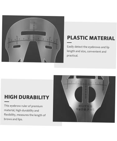 FOMIYES 3 Pcs Make up Kit Eyebrow Ruler Measure Tool Lip Ruler Paint Pen Light Therapy Pen Eyebrow Trimming - Buy Online on GoSupps.com