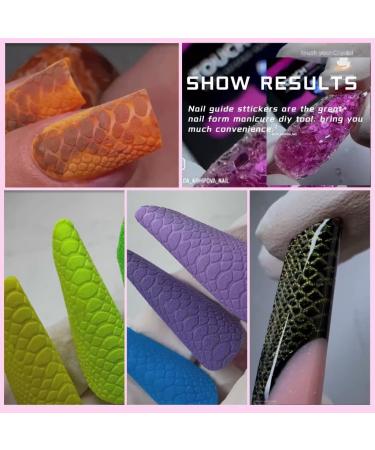 60x Nail Silicone Mold Touch Crystal Duals Nail Forms Shape Nail Forms for Creating Relief Design on Nails - Buy Online on GoSupps.com