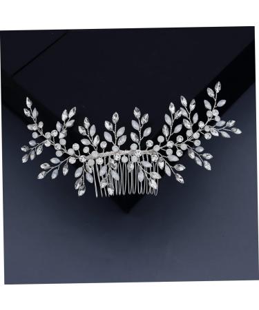 FRCOLOR Bridal Hair Comb Crystal Hair Comb Wedding Hair Comb Bridal Hair Accessory Bridal Headdress Hair Comb for Bride - Buy Online on GoSupps.com