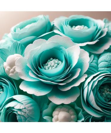 Dekozauber24 Turquoise Food Coloring Powder - Fat-Soluble for Fondant Marzipan & Cake Decoration - 2-4g Can | Premium Baking Accessories - Buy Online on GoSupps.com