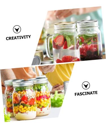 POPETPOP 90 Pcs Mason Jar Lids Coffee Glass Storage Lids Canning Jar Lid Gold Cake Board Glass Coffee Carafe Reusable Canning Cover Thai Massage Stick Ball Jar Lids Tinplate Ring Wide Mouth Silverx3pcs 8.6X8.6X0.2CMx3pcs - Buy Online on GoSupps.com