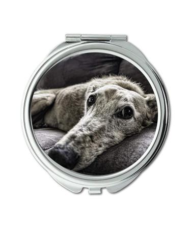 YENDOSTEEN Mirror Travel Mirror Dog Sofa Rest Pet Home Animal Room Lifestyle Pocket Mirror portable mirror