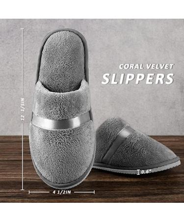 6 Pairs Disposable Spa Slippers for Guests - Washable & Reusable - Ideal for Weddings, Travel, Parties - Bulk Hotel Slippers - Buy Online on GoSupps.com