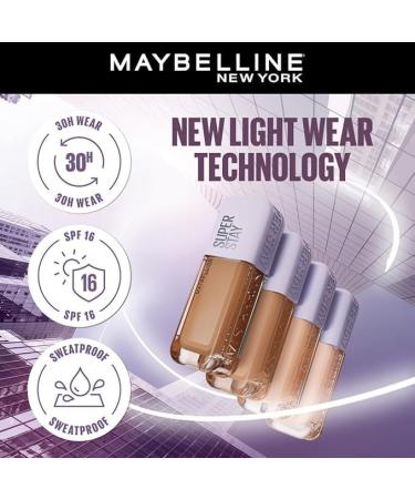 May_belline'e Ne"w Yorkk Super Stay Lumi Matte Liquid Foundation 30 HR Long Lasting yet Lightweight 120 35ml - Buy Online on GoSupps.com