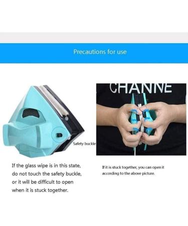 Magnetic Window Cleaner Double-Sided Window Cleaning Brush Tools Fit For High-Rise Glass Windows 15-24Mm Double-Layer Glass - Buy Online on GoSupps.com