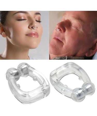 Silicone Magnetic Anti Snore Nose Clip - 2 pcs Nose Vents - Snoring Aid for Men and Women by Vivostar - Buy Online on GoSupps.com