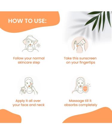 Advanced Organics Vitamin C Lightening Sunscreen SPF 50 PA - Quick Absorb All Skin Types 100g | International Shipping - Buy Online on GoSupps.com