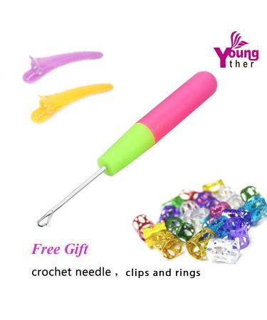 Youngther 7 Packs 154 Strands Passion Twist Hair for Butterfly Locs Crochet - 18 Water Wave Synthetic Bohemian Ombre Braiding Hair - Perfect Gift for Women - Buy Online on GoSupps.com