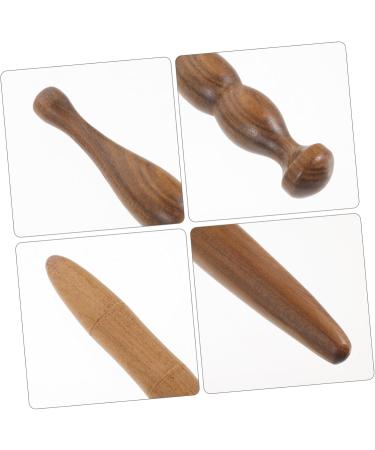 Villcase 3-Piece Manual Massage Tool Set | Hand Massager & Acupuncture Roller Device | Wooden Foot & Hand Massagers for Relaxation - Buy Online on GoSupps.com