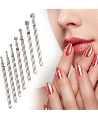 Manicure Drill Bit Professional Safety Cuticle Drill Bits for Electric Nail File Gel Polishing Manicure Pedicure Tools (NO.02) - Buy Online on GoSupps.com