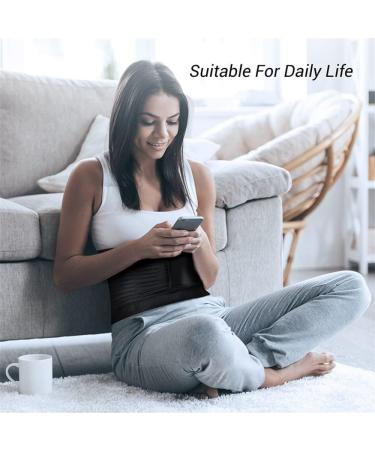 Breathable Lower Back Support Orthosis for Men & Women - Lumbar Vertebrae Decompression Belt for Pain Relief Sciatica & Scoliosis - XXL Black - Buy Online on GoSupps.com