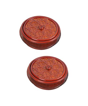 MAGICLULU 2pcs Box Food Containers with Lids Snack Tray Snack Food Case Storage Box Japanese-style Food Box