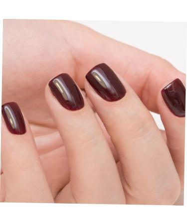 Beatifufu 6 Sheets Nail Art Stickers Fingernail Stickers Adhesive Nail Decals Manicures Stickers Party Nail Stickers Color Stickers Nail Polish Sticker Strips Press Nail Full Cover Child Pvc - Buy Online on GoSupps.com