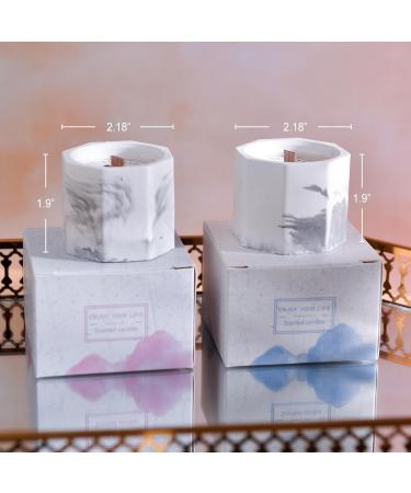 Buy Handmade Lavender Scented Candle | Natural Essential Oil | Smokeless Gift for Him & Her - International Shipping - Buy Online on GoSupps.com