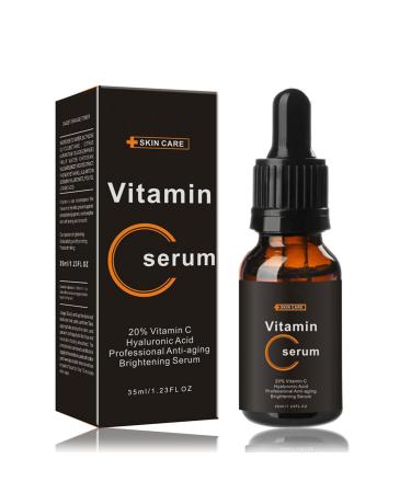 Vitamin C Serum For Face With Hyaluronic Acid Moisturiser Face Women For Anti Aging & Wrinkle Vit C Serum & Hyaluronic Acid Serum For Women & Men Hydrated Even Skin Tone & Radiant