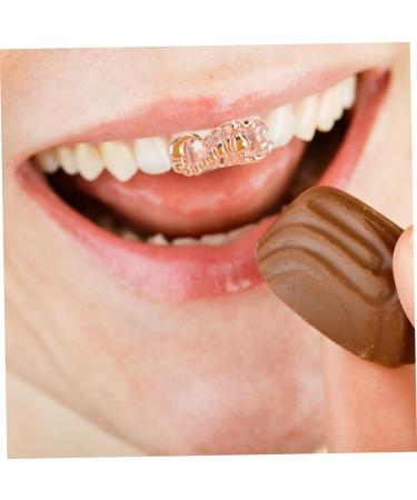 Healeved 3 Pcs Scorpion Single Braces Costume for Men Gold Tooth Photo Props Vampire Like Real 14k - Buy Online on GoSupps.com