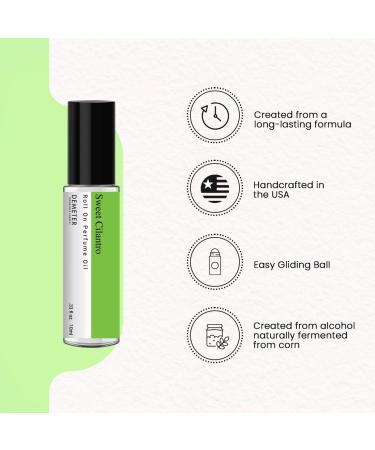 DEMETER Sweet Cilantro Roll On Perfume Oil 0.33 Oz Long-Lasting - Buy Online on GoSupps.com