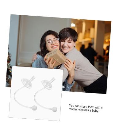 Ibasenice Baby Bottles - 8 Pack Silicone Lids Heat-Resistant Feeding Bottles for Infants Transparent Design - Perfect for International Shipping - Buy Online on GoSupps.com