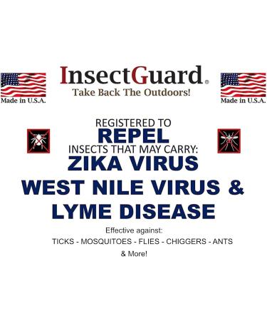 InsectGuard Permethrin Treated Tick Gaiters/Sleeves - Complete Insect Repellent Package 3 (Black) - Buy Online on GoSupps.com