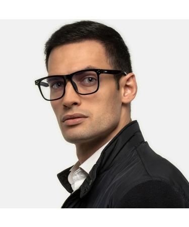 Buy SMOODER Computer Glasses AMPERE - Stylish Blue Light Blocking Glasses for Men & Women - Classy Tortoise Design for Eye Comfort - Buy Online on GoSupps.com