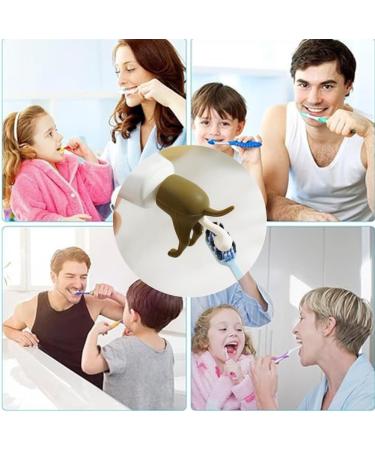 Funny Pooping Dog Butt Toothpaste Topper Pooping Toothpaste Cap Toothpaste Dispenser Funny Toothpaste Dispenser for Daily Creative Bathroom Accessories - Buy Online on GoSupps.com