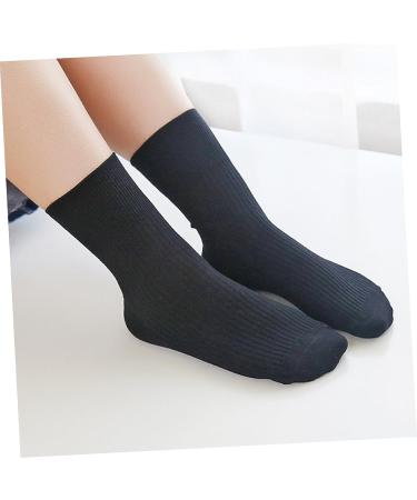 Healifty Diabetic Care Socks - 5 Pairs | Non-Skid Knit Slipper Socks for Men and Women | Gripper Socks for Elderly, Pregnant Women, and Nursing | Cotton Durable Calf-Length Socks - Buy Online on GoSupps.com