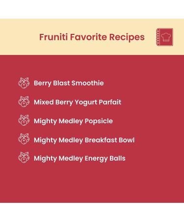 Fruniti Mighty Medley (Antioxidant + SuperFruit) Smoothie Mix - Tumeric  Acai  Goji  Elderberry and Blueberries  Pomegranate  Grape Skin  Apple & Pineapple - Makes Up To 2412 oz. Smoothies Superfruit Smoothie Mix 48 Fl Oz (Pack of 1) - Buy Online on GoSupps.com