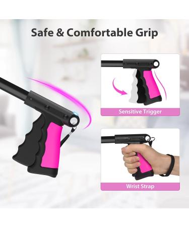 Grabber Reacher Tool 36" Long Folding Reacher Grabber Pickup Tool for Seniors with 360 Rotating Claw + 2 Magnets Trash Picker Upper Grabber Tool Heavy Duty - Buy Online on GoSupps.com