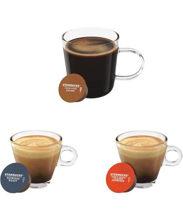 Nestl STARBUCKS Black Coffee Trial Pack by Nescaf Dolce Gusto Coffee Capsules 6 x 12 72 Capsules Exclusive to Amazon Black Cup Variety Pack House Blend - Buy Online on GoSupps.com
