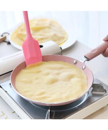 OUNONA 2pcs Tortillas Pan Plates with Handles Non Stick Pots and Pans Mini Tortillas Frying Pan Utensil Non Stick Cooker Japanese Omelette Pan Metal Cooking Mini Pan Pancake Pan Egg 22X34X5x2pcs Pinkx2pcs - Buy Online on GoSupps.com