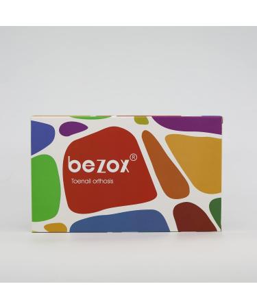 Bezox 2PC Ingrown Toenail Tools - Nail Correction Buckle & Lifter Surgical Stainless Steel for Paronychia Treatment (Size 37-40) | International Shipping Available - Buy Online on GoSupps.com