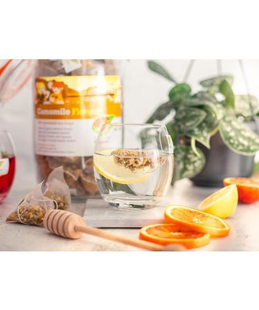 St George's Brew Pyramid Tea Bags | 100 Biodegradable Mesh Bags - Buy Online on GoSupps.com