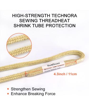 NewDoar 100% Kevlar Braided Friction Hitch Prusik Arborist Rope - 5620 MBS, Abrasion/Flame Resistant, High Strength - 3pcs - Buy Online on GoSupps.com