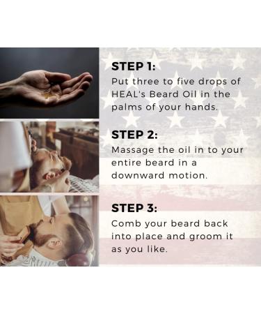 Harmony s Beard Oil Gift Set | Date Night Beard Oil Comb & Brush | Perfect Gifts for Men - Buy Online on GoSupps.com