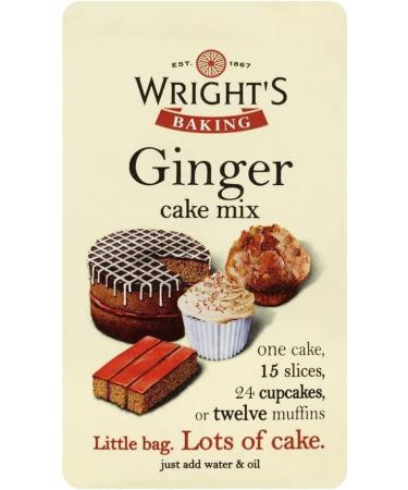 Wright's | Baking Ginger Cake Mix 4X500G (2Kg) | Ginger cake mix with a punchy blend of spices can be used to bake light & moist cakes slices muffins or cupcakes - Buy Online on GoSupps.com