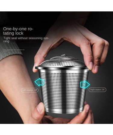 Yumin Cage Brais E Passoire Bo Te D'Assaisonnement pour Viande Bouillie Paquet de Viande Mijot E Boule D'Assaisonnement Grande - Buy Online on GoSupps.com