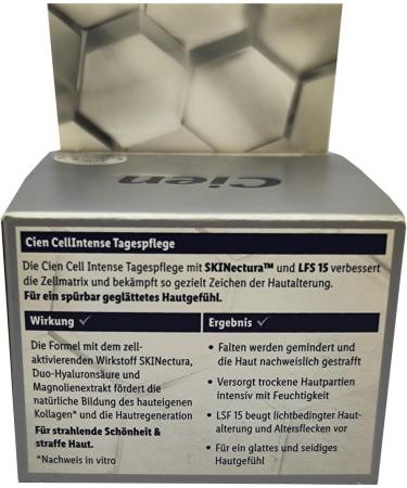  Cien Cien Cellintense Hyaluron Day Cream 1 x 50 ml - Buy Online on GoSupps.com